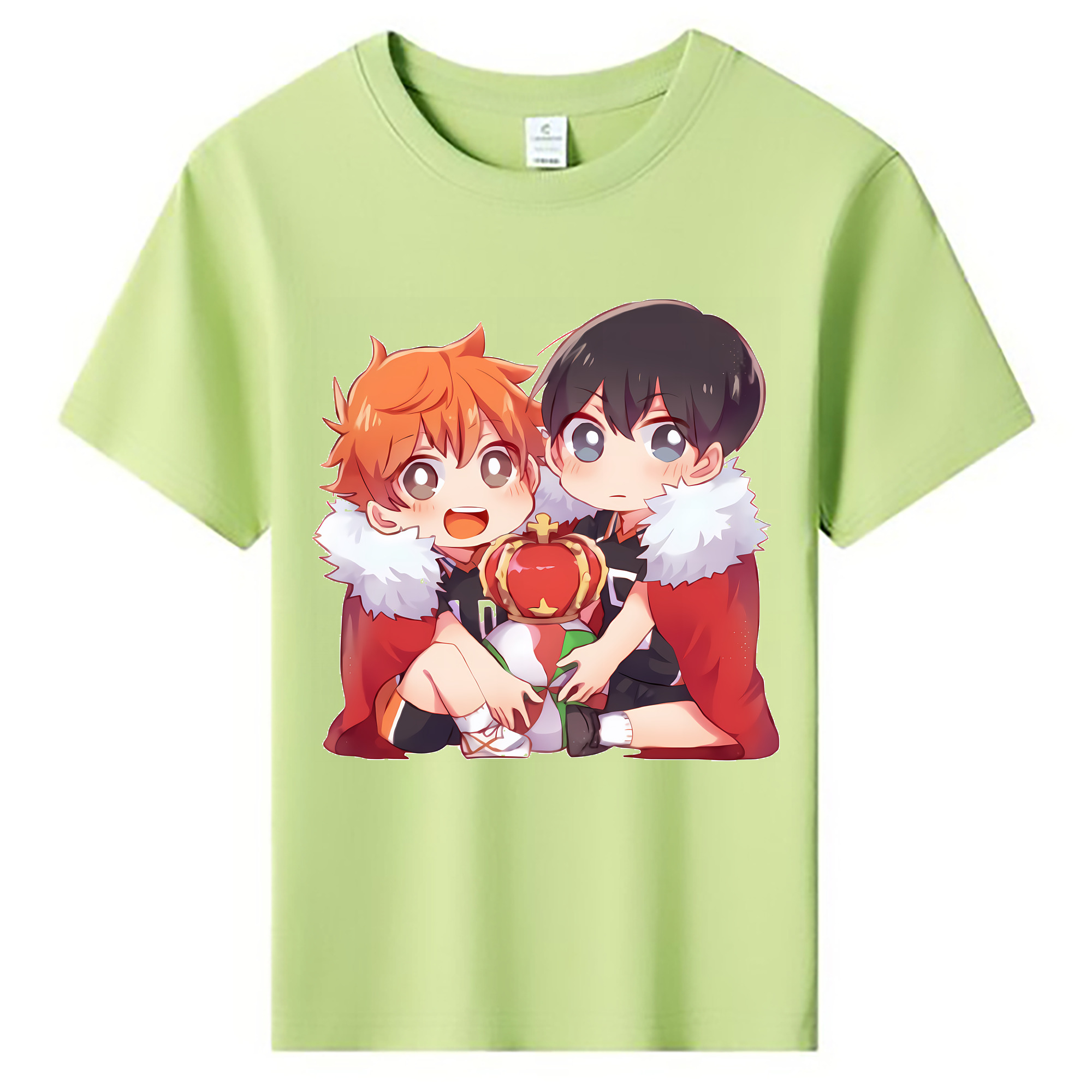 （画像用） ハイキュー!! Haikyu!! 綿100％キッズTシャツ（フロントプリント）